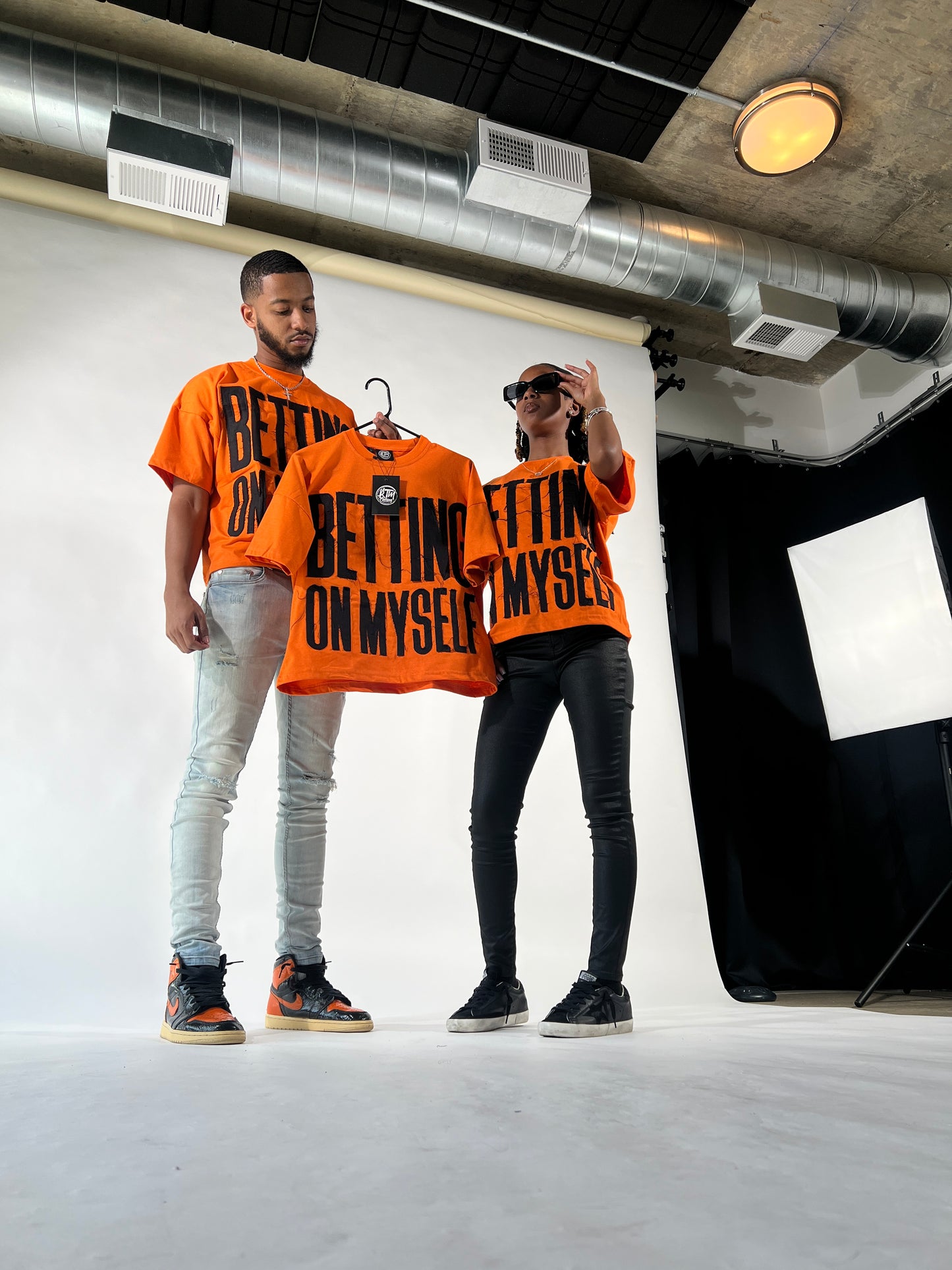 B.O.M TSHIRT (ORANGE)
