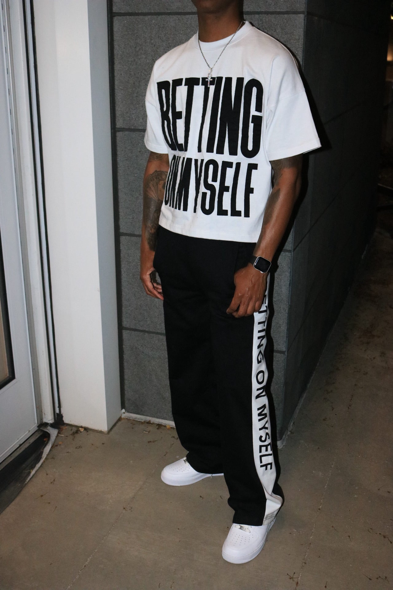 B.O.M TSHIRT (WHITE)
